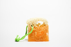 Suds Enjoy Pumpkin Loofah Glycerin Natural Soap, 180 gm