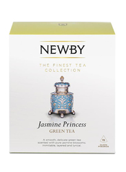 Newby Jasmine Princess Green Tea, 15 Silken Pyramids, 37.5g