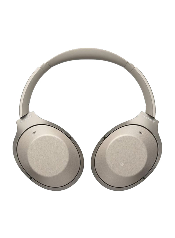 Sony WHH900N/N Wireless Over-Ear Noise Cancelling Headphones, Pale Gold