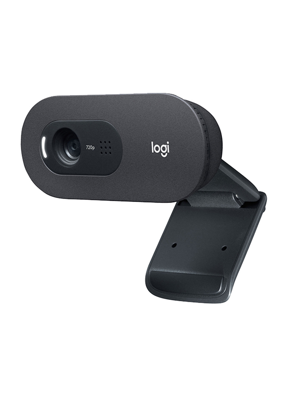 Logitech C270i PTV HD 720p Webcam for Desktop Computer Laptop, Black