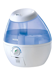 Vicks Mini Filter-Free Cool Mist Humidifier, 1.8L, VUL520E1, White