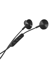 Iam Plus Buttons Bluetooth In-Ear Noise Cancelling Headphones, Black