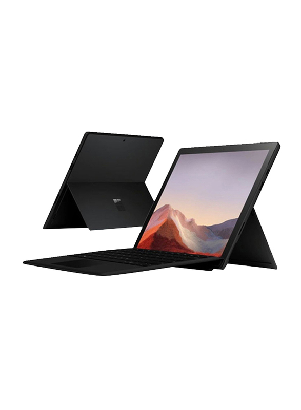 Microsoft Surface Pro 7 2-in-1 Laptop, 12.3 inch Touch, Intel Quad Core i7-1065G7 10th Gen 1.3GHz, 256GB SSD, 16GB RAM, Intel Iris Plus Graphics, EN KB, Win 10 Pro, Black