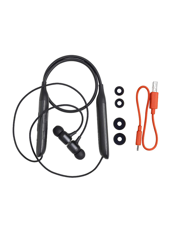 JBL Live 220BT Wireless Neckband Powerful Bass Headphones with 10 Hours Playtime, Black