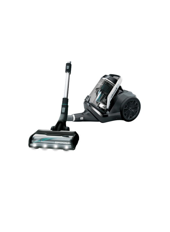 Bissell Smartclean Pet Canister Vacuum Cleaner, 2229E, Black