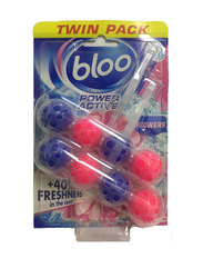 Bloo Flowers Twin Pack Power Active Toilet Balls, 50g