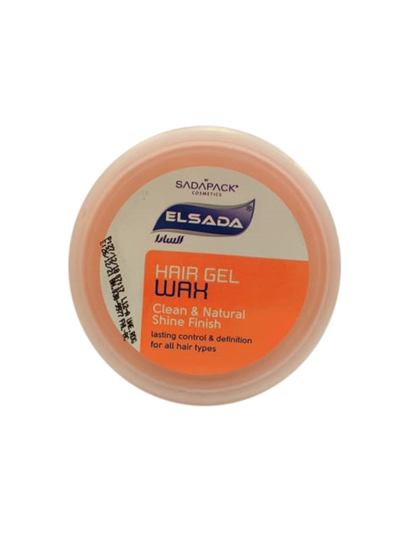 

El Sada Hair Gel Wax for All Hair Types, Orange, 140g