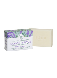 The Camel Soap Factory SADU Naturals Lavender & Thyme Antibacterial Soap Bar, 140gm