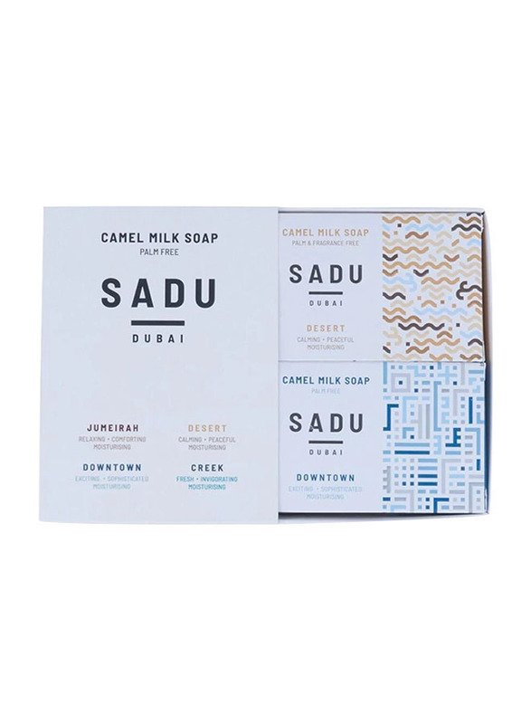 The Camel Soap Factory Sadu Collection Special Pack Soap Bars, 4 Pieces