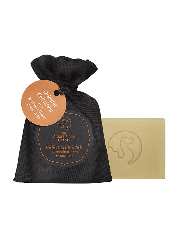 The Camel Soap Factory Oriental Collection Aromatic Wood Handmade Soap Bar, 95gm