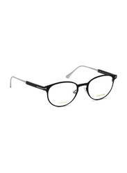 Tom Ford Full-Rim Oval Black Eyewear Frame for Men, FT5482 001, 50/21/145