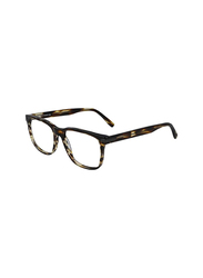 Lacoste Full-Rim Shape Brown Eyeglasses Frame for Men, Clear Lens, L2840 210, 54/16/150