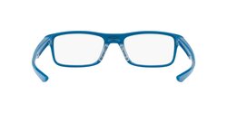 Oakley Plank 2.0 Full-Rim Rectangle Blue Eyeglass Frame Unisex, Clear Lens, 0OX8081 808105, 53/18/139