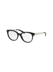 Michael Kors Full-Rim Cat Eye Black Eyeglass Frames for Women, 0MK4053F 3163 52, 52/18/140