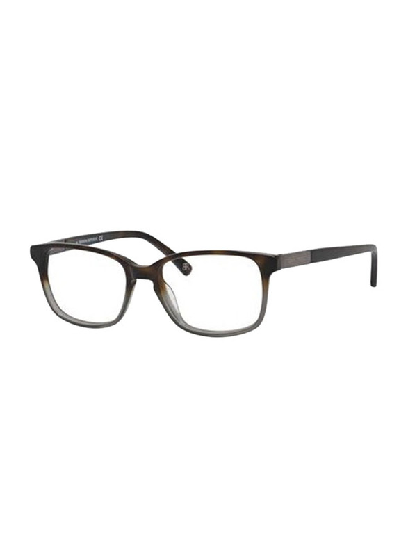 

Banana Republic Full-Rim Rectangular Tortoise/Grey/Crystal Eyeglasses Frame for Men, Transparent Lens, Gino 0EN8 00, 51/17/145