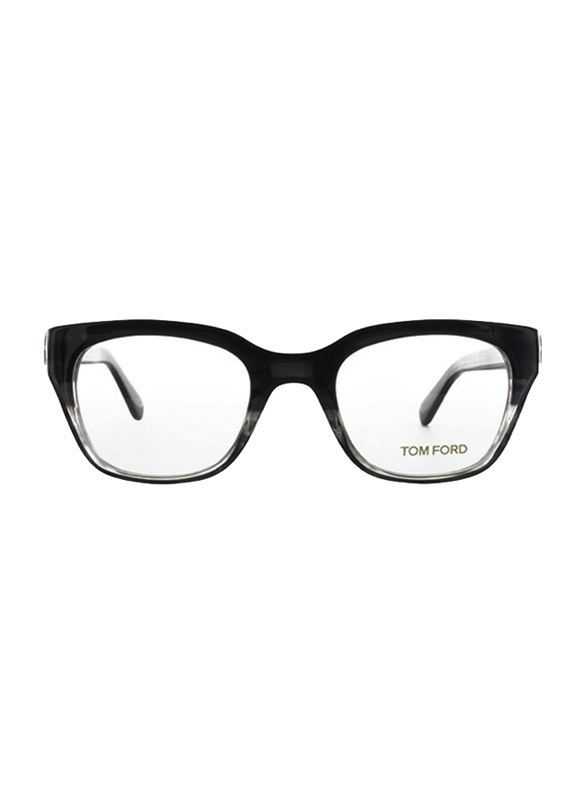 Tom Ford Full-Rim Square Black/Grey Eyewear Frame for Men, FT4240 020, 51/21/145
