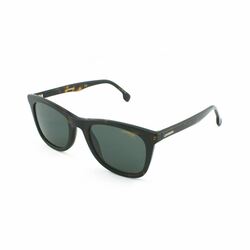 Carrera Full-Rim Square Brown Unisex Sunglasses, Green Lens, 134/S 086 QT, 51/22/145