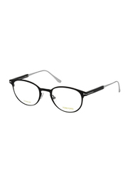 Tom Ford Full-Rim Oval Black Eyewear Frame for Men, FT5482 001, 50/21/145