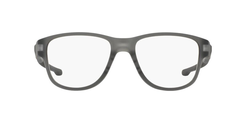 Oakley Splinter 2.0 Full-Rim Square Satin Grey Eyeglass Frame Unisex, Clear Lens, 0OX8094 809405, 51/18/134