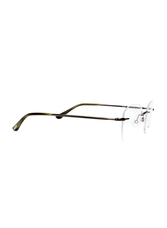 Tom Ford Rimless Oval Brown Eyeglass Frame Unisex, FT5341 036, 51/20/150