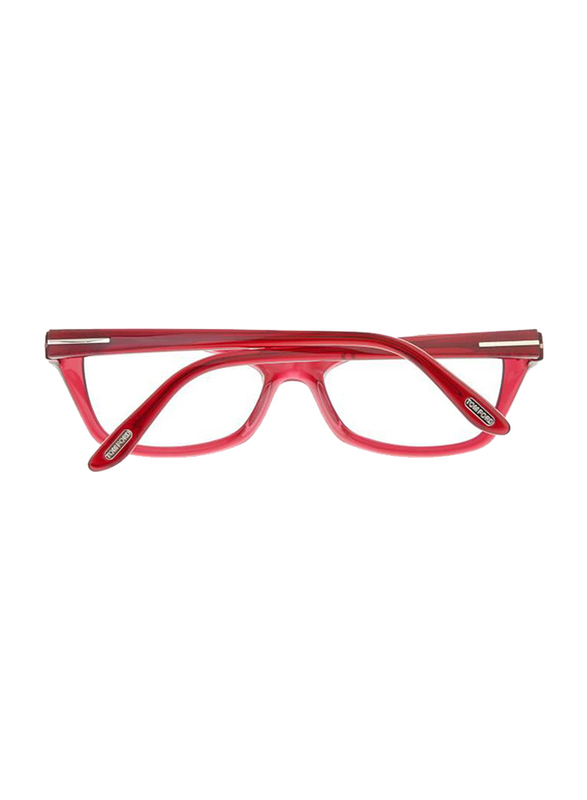 Tom Ford Full-Rim Cat Eye Red Eyeglass Frame for Women, FT5265 068, 53/16/135