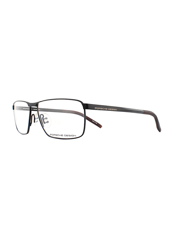 

Porsche Design Full-Rim Rectangular Grey Eyeglass Frame for Men, P8302 C, 60/15/145