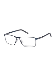 Porsche Design Full-Rim Rectangular Blue Eyewear Frame for Men, P8302 E87 D, 60/15/145