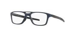 Oakley Gauge 7.1 Arch Full-Rim Rectangle Universe Blue/Black Eyeglass Frame for Men, Clear Lens, 0OX8113 811303, 53/17/136