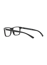 Bvlgari Full-Rim Square Black Eyeglasses Frame for Men, BV3029 501, 53/18/140
