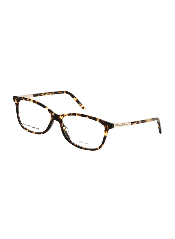 

Marc Jacobs Full Rim Rectangular Havana Eyeglass Frames for Women, MARC 513 0086 00, 53/15/145