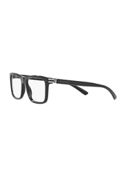 Bvlgari Full-Rim Square Black Eyeglasses Frame for Men, BV3029 501, 53/18/140