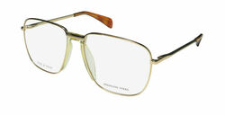 Rag and Bone Full-Rim Aviator Gold Eyeglasses Frames for Women, Clear Lens, RNB 7007 0J5G 00, 55/16/140