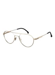 Carrera Full-Rim Aviator Rose Gold Eyeglass Frames for Unisex, Clear Lens, CA1110-0000, 55/19/145