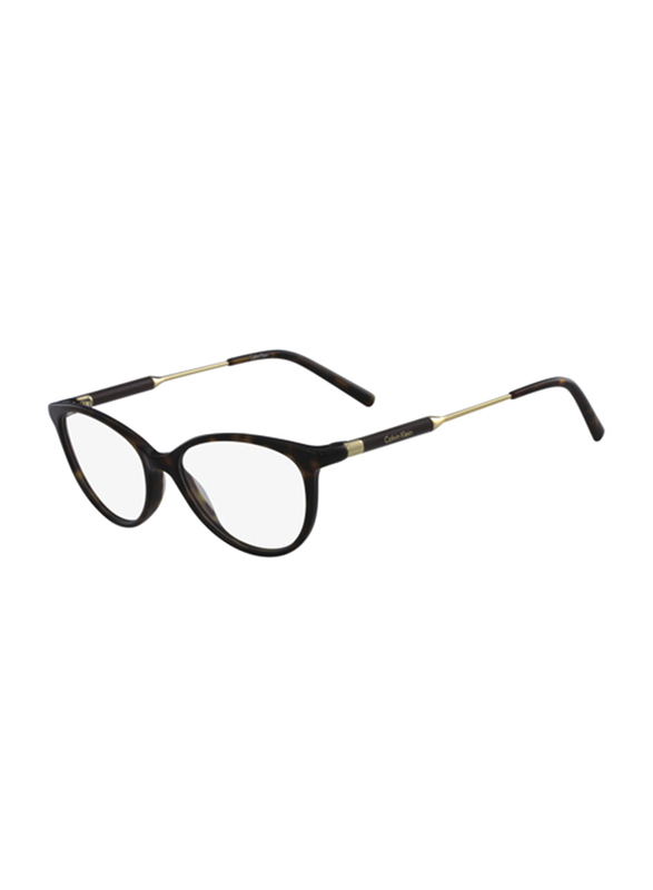 

Calvin Klein Full Rim Aviator Havana Eyeglass Frame for Women, CK5986 234, 52/16/140