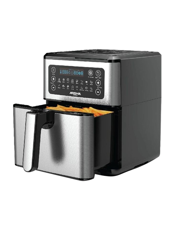 

Arshia 5.5L 16 in 1 Electric with Double Layer Rack Air Fryer, 1700W, AF014-2728, Black