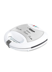 Arshia 3 in 1 Electric Sandwich Maker, with 3 Plates, 750W, SM133, White