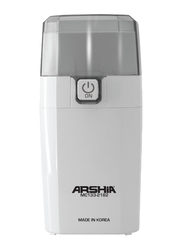 Arshia 0.3L Coffee Grinder, 150W, MC133, White