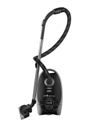 Arshia 4.5L Canister Vacuum Cleaner, 2400W, VC140-2776, Black