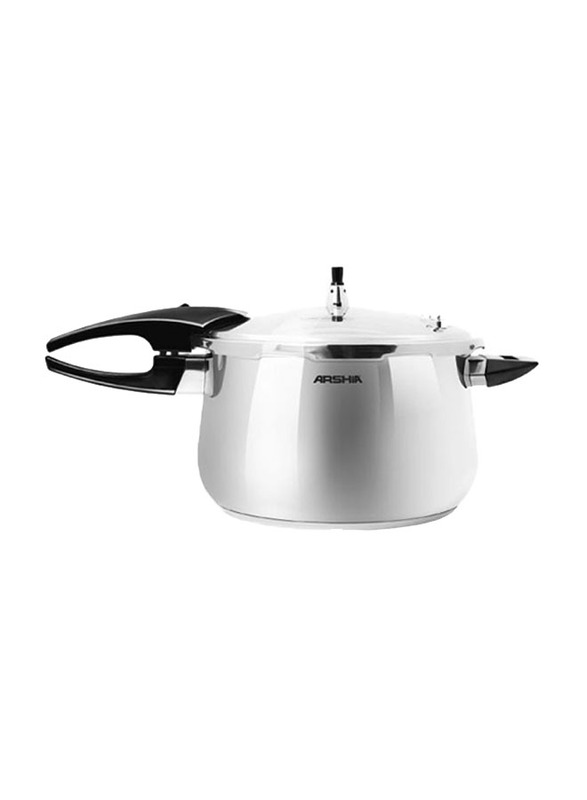 Arshia 26cm Stainless Steel Multi Pressure Cooker, 51 x 49 x 31.5cm, Silver