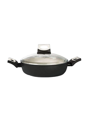 TVS 28cm Petra Ceramic Frying Pan, Black/Cream