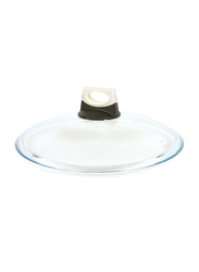 TVS 28cm Petra Glass Lid, 33 x 33 x 26cm, Clear