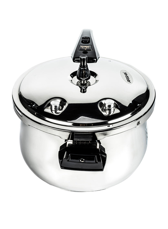 Arshia 22cm Stainless Steel Pressure Cooker, PR135-344, Silver