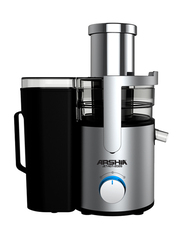 Arshia Juice Extractor with New Alu Handle, 800W, JE140, Black/Silver
