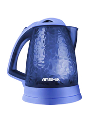 Arshia 1.8L Electric Plastic Kettle, EK602, Blue