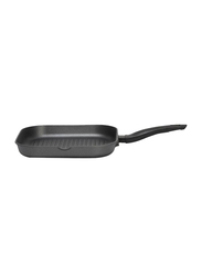 TVS 28cm Solida Aluminium Grill Pan, Grey