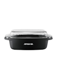 Arshia 25cm Stainless Steel Roaster Pan, RP395-683, Black