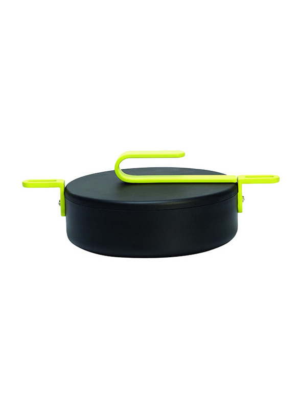 

TVS 24cm Hook Aluminium Frying Pan, 25.4 x 30.4 x 13.2cm, Black