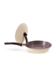 Arshia 28cm Ceramic Frying Pan, 62 x 50 x 37cm, Cream