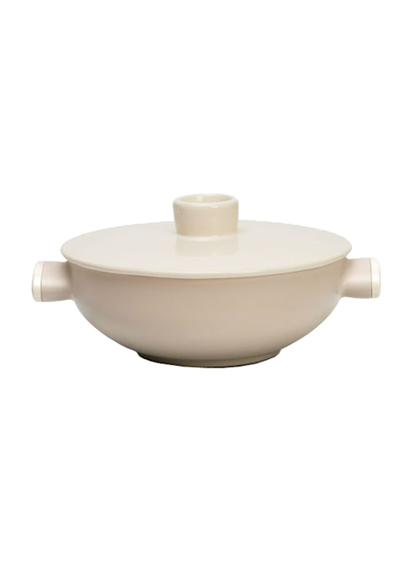 

TVS 24cm Tea Aluminium Frying Wok, Beige