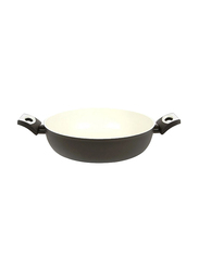 TVS 28cm Petra Ceramic Sauce Pan with 2 Handles, 42 x 31 x 10cm, Black